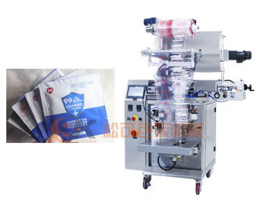 LV生产洗手液使用立式小袋液体自动包装机包装